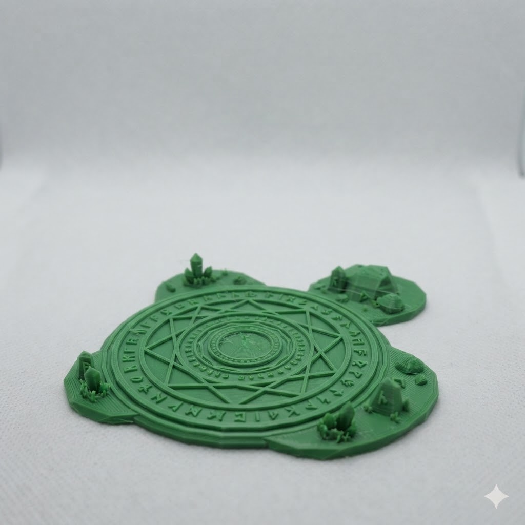 Low Poly Spell Circle — miniatura 2