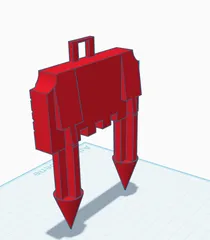 Tritt-Hilfe Erdanker für Hänge (Prototyp)  Slope Step Aid Garden Step Anchor (Prototype)