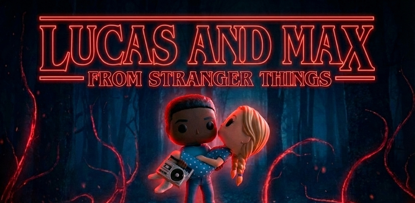 Lucas & Max – Hospital Escape Figurine (Inspired by Stranger Things)