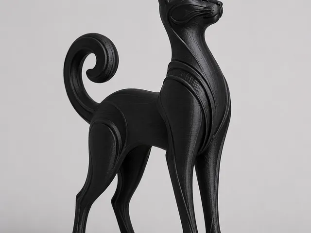 Katzenfigur MODERN/ Cat figure MODERN