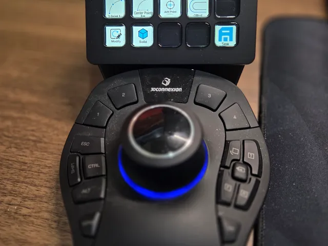 Stream Deck Base for Spacemouse Pro