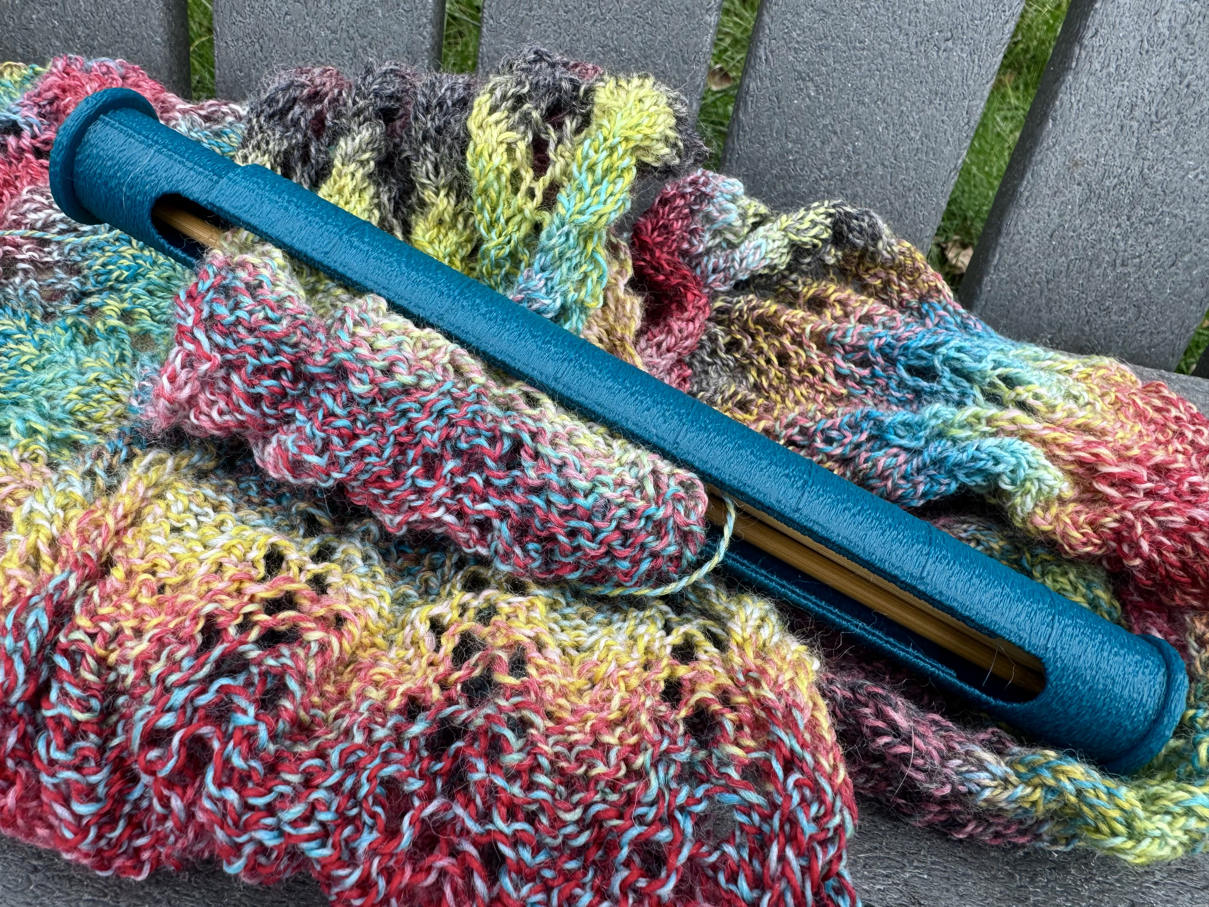 Parametric No Drop Knitting Holder