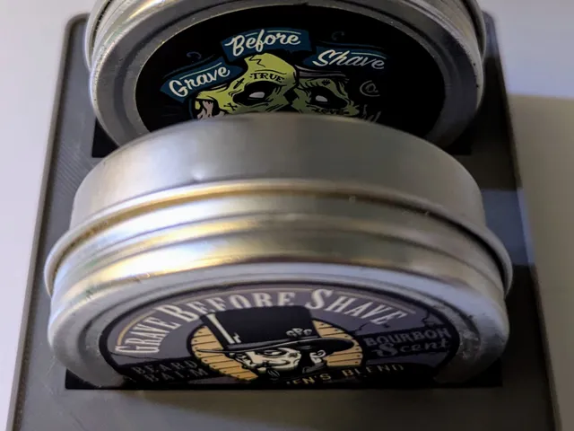 Gridfinity 2x beard balm bin 2x2x4