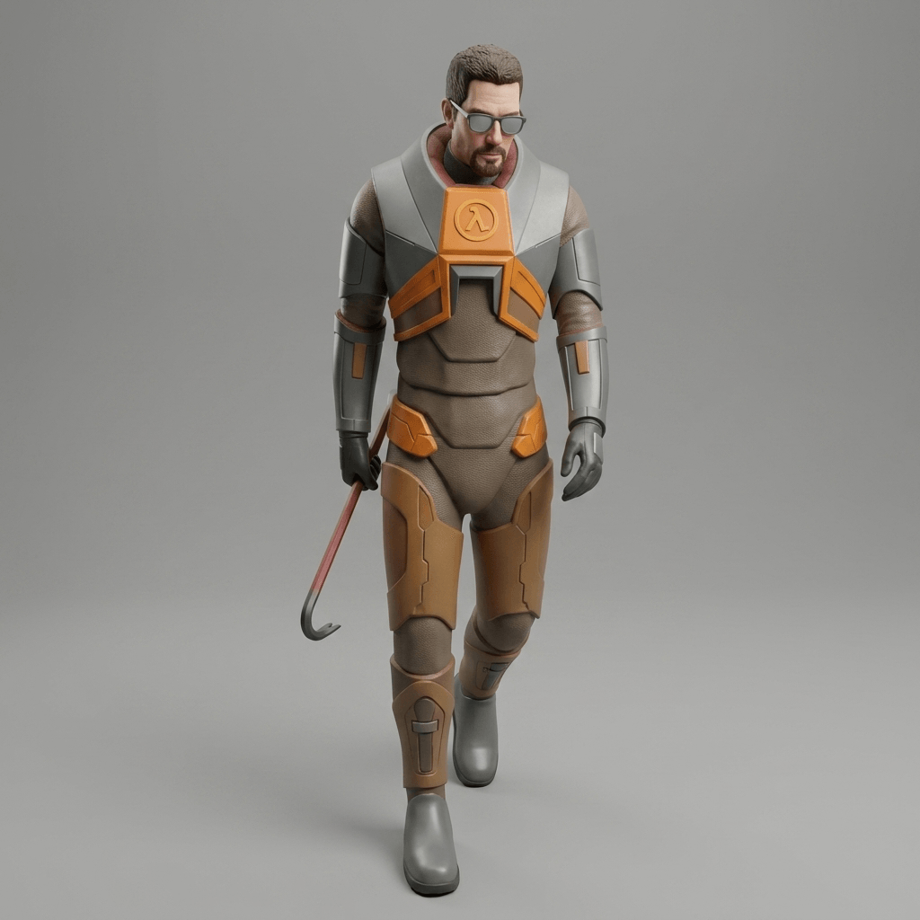 Video Games - Half-Life - Gordon Freeman - 1998