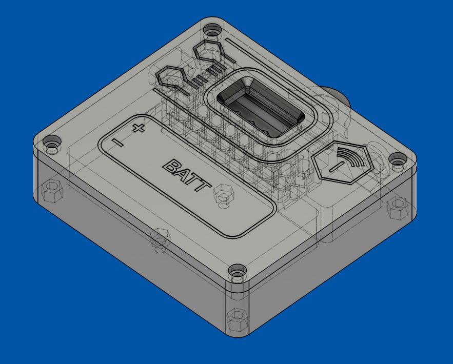 Miniatura 2 do modelo 3D Case for Heltec V4