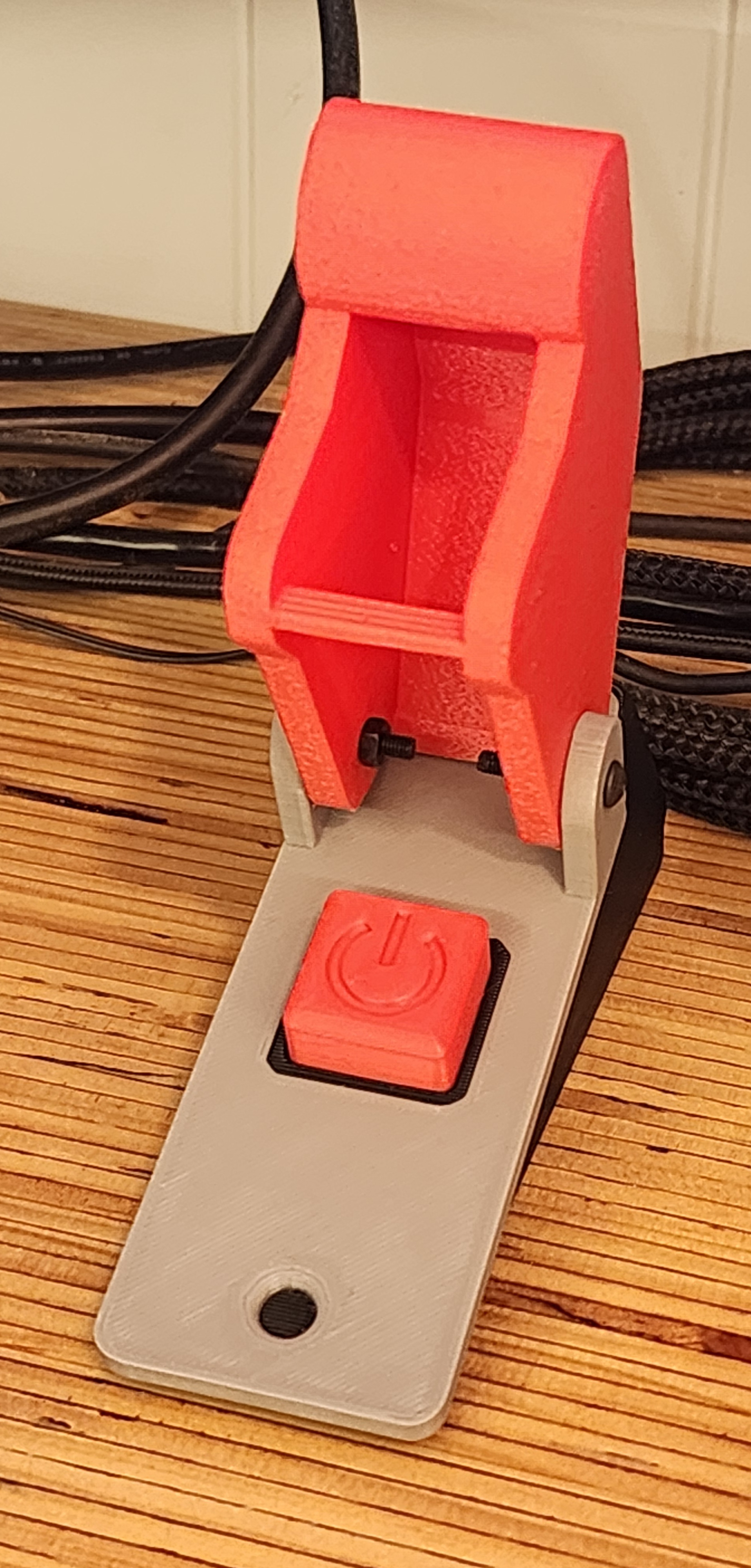Miniatura 5 do modelo 3D External PC Power button Switch