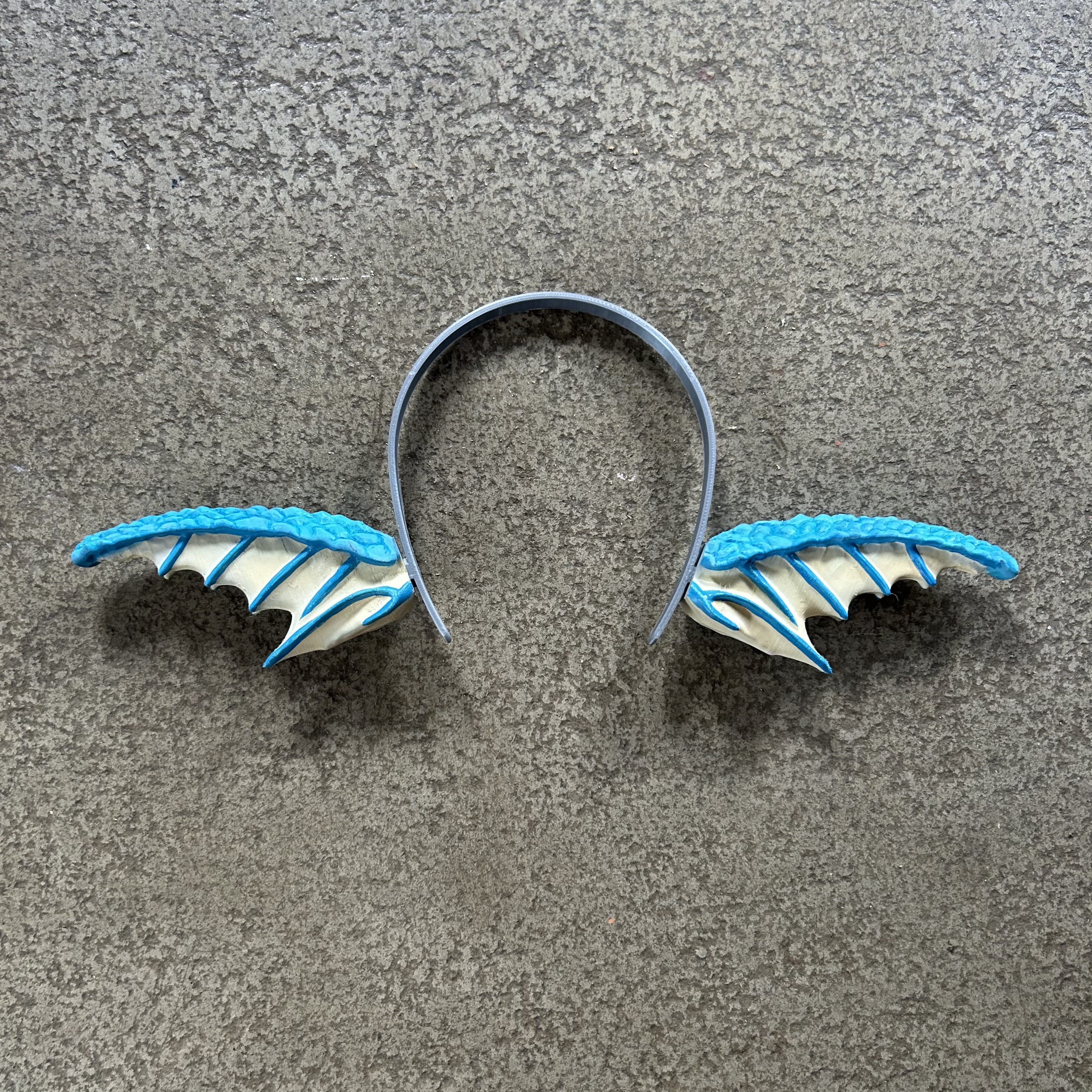 Mermaid Winged Fin Headpiece