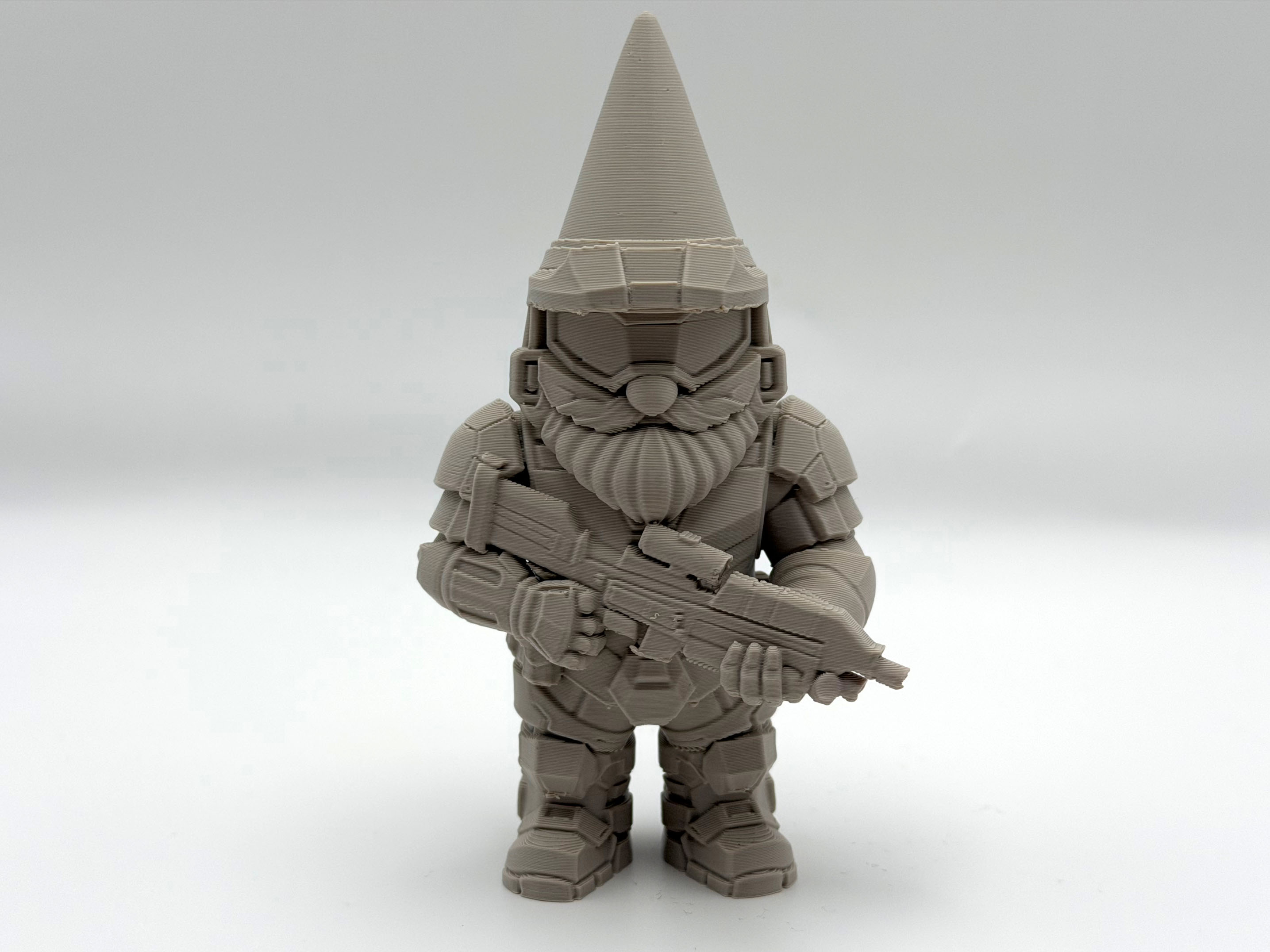 Miniatura 2 do modelo 3D Master Chief Gnome