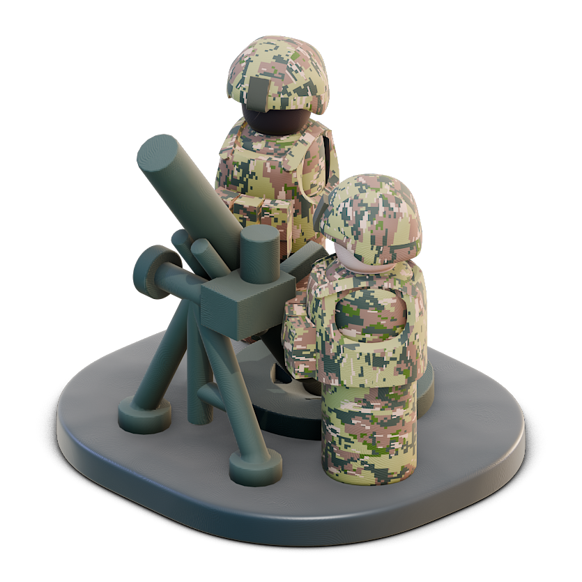 Down Range - Canadian 60mm Mortar Team