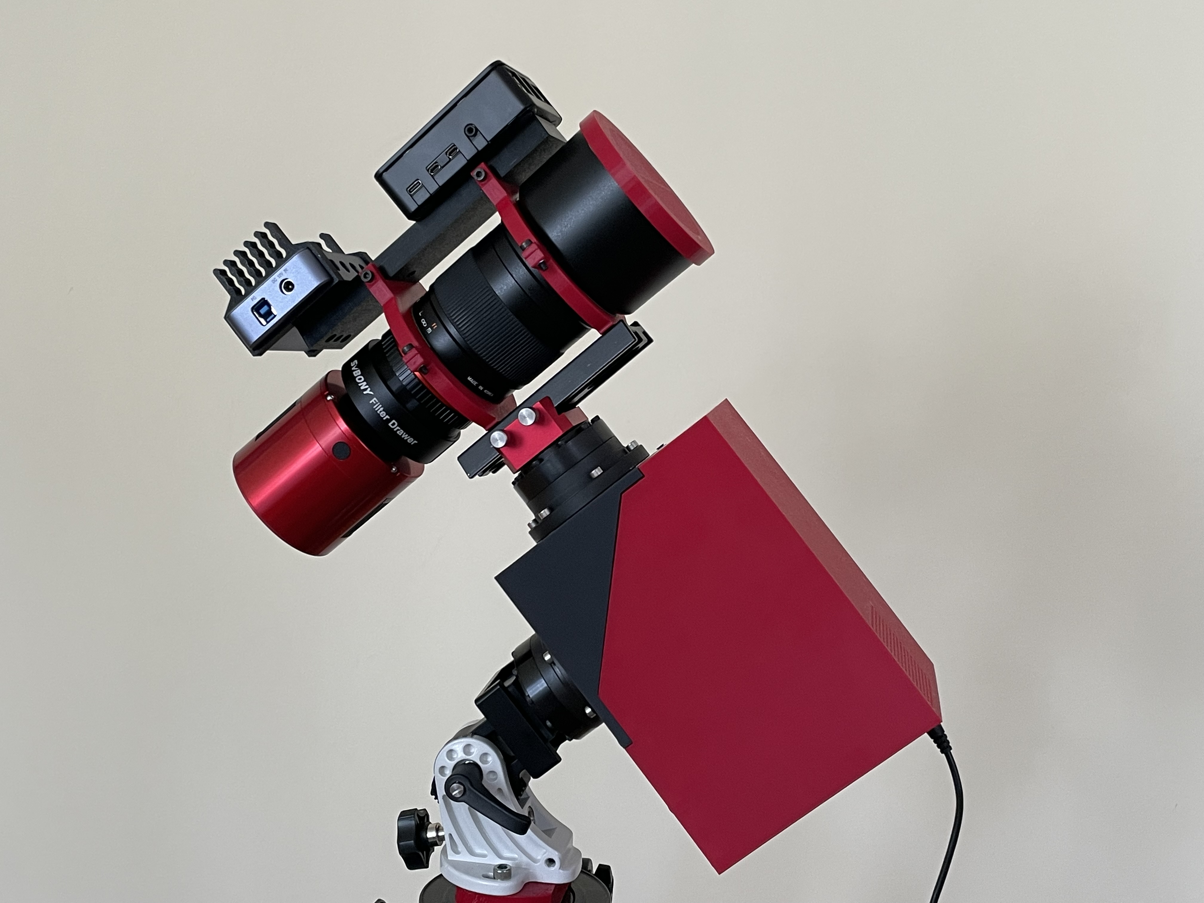 DIY Harmonic German Equatorial Mount (GEM) for OnStepX