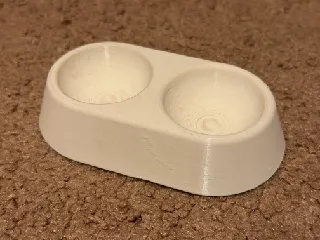 Toy dog bowl