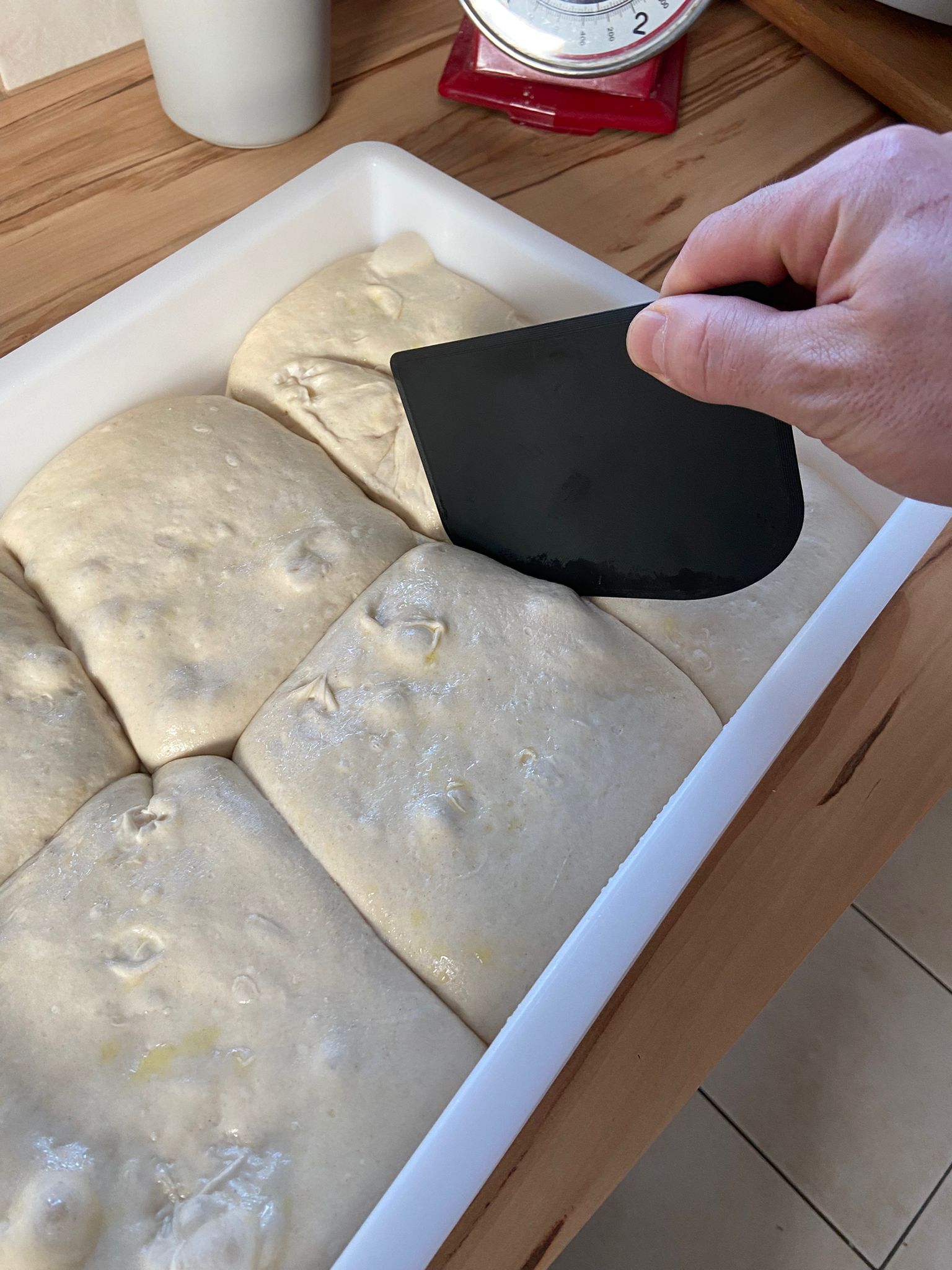 dough scraper / Teihgschaber — miniatura 2