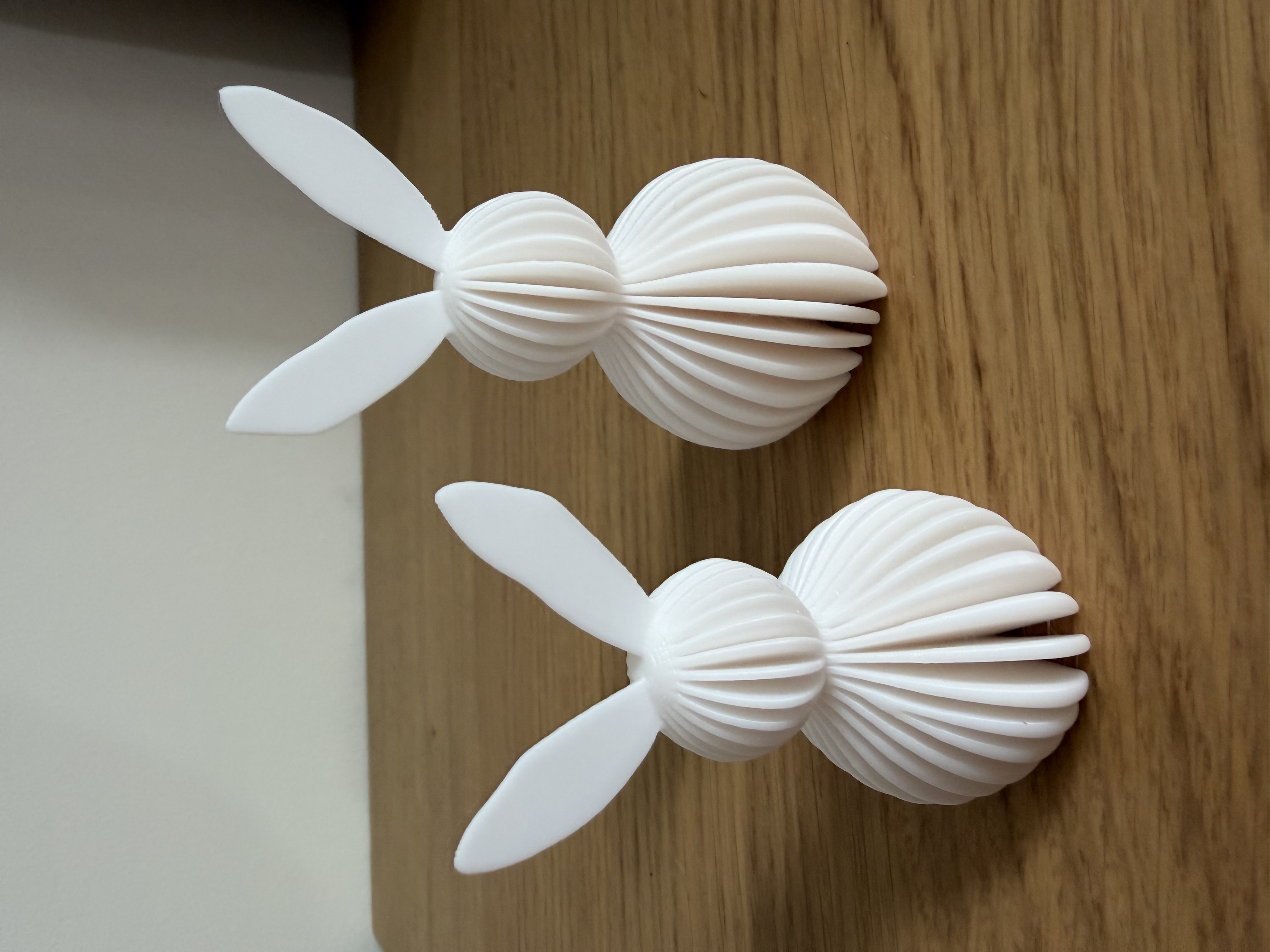 Ribbed bunnies - Easter docoration — miniatura 3