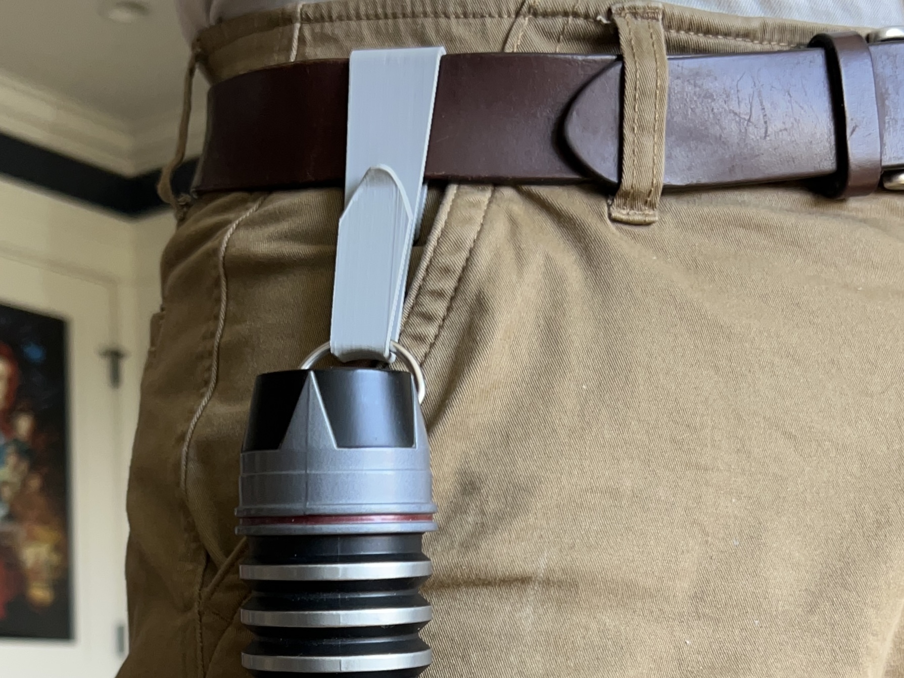 Lightsaber D-Ring Belt Clip (Savi / Legacy Sabers)