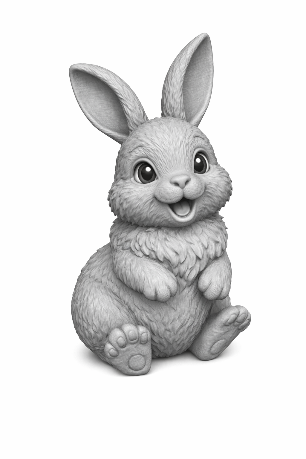 little rabbit for empty egg