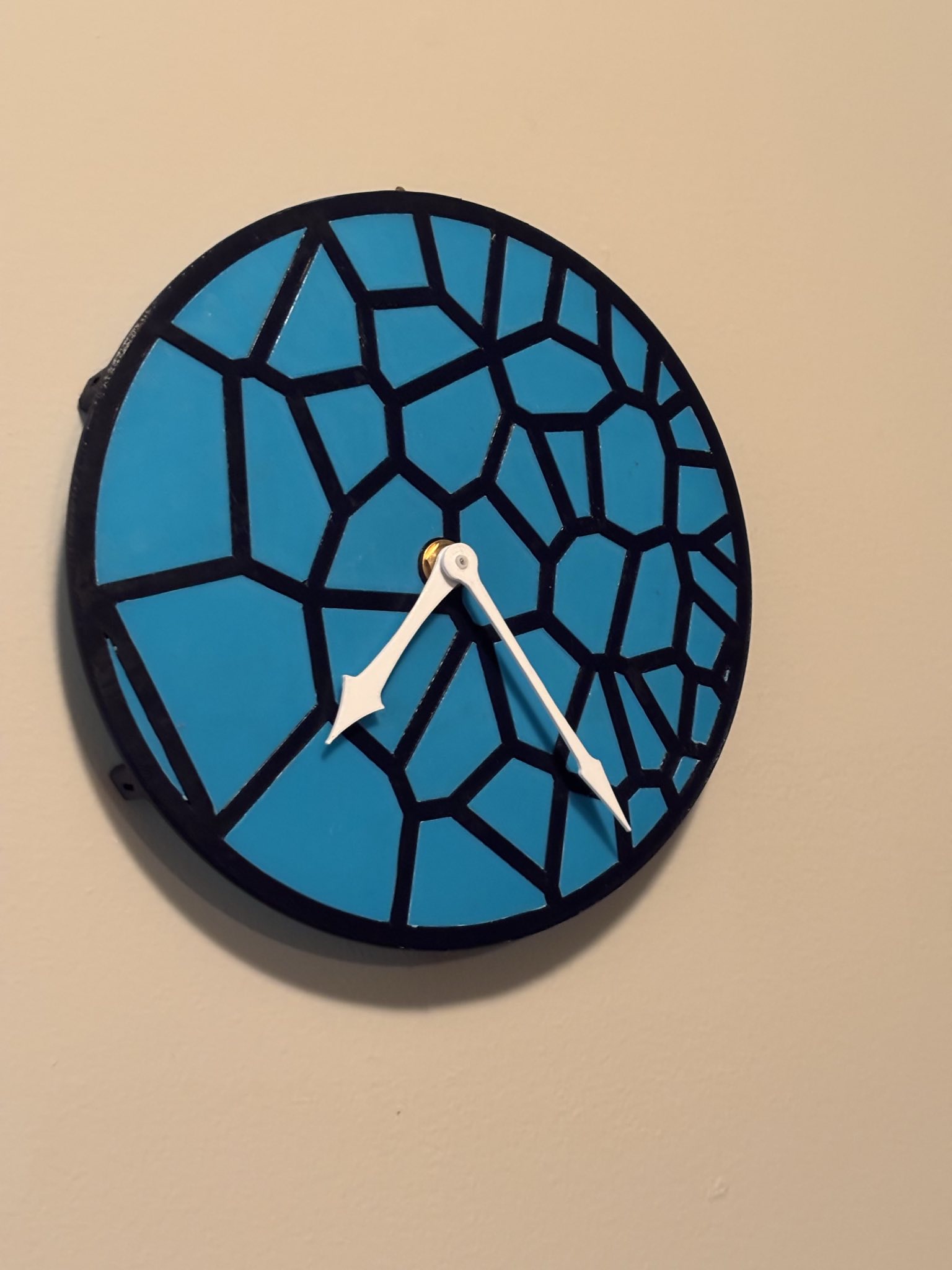 Voronoi Clock Face