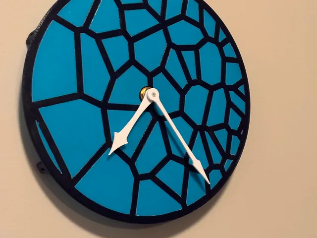 Voronoi Clock Face