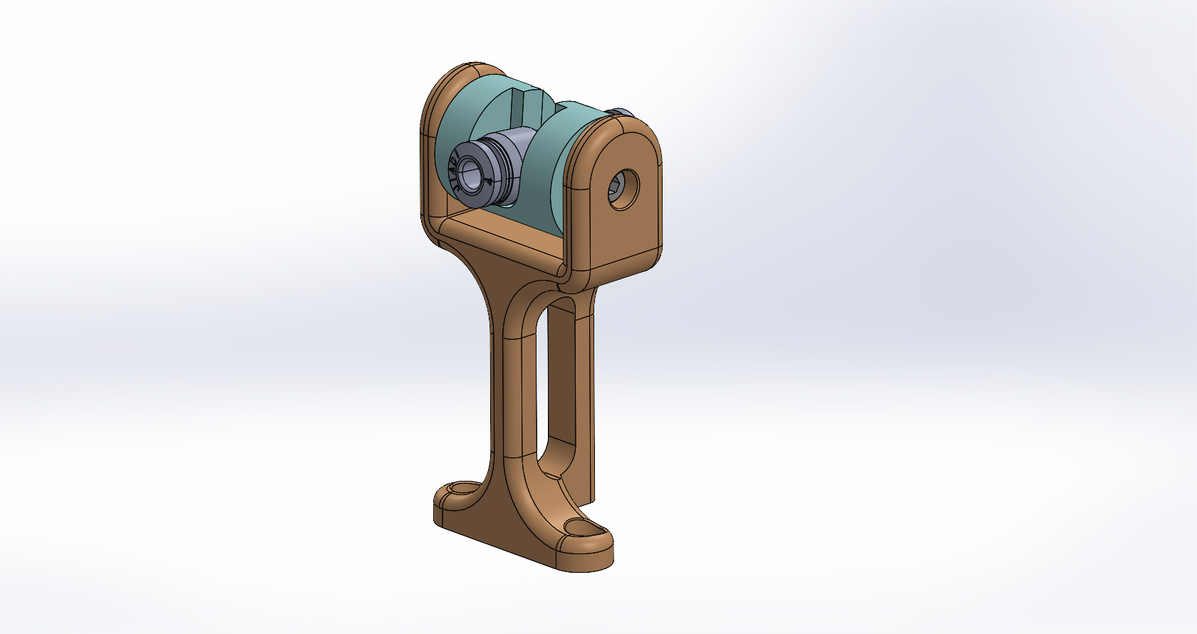 SV08 - GAS CONNECTOR SUPPORT