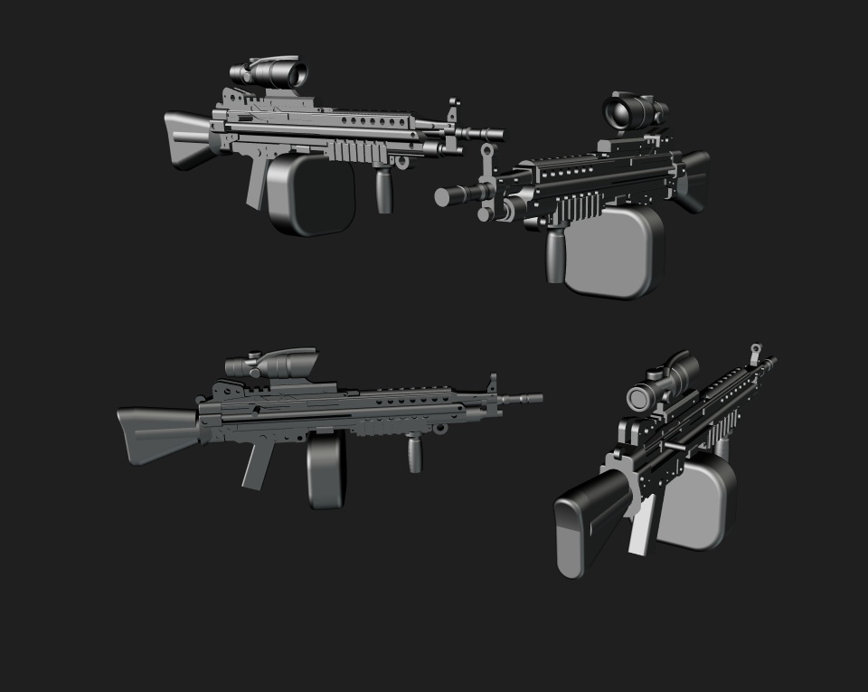 M249 - Dummy 13/Carbon13