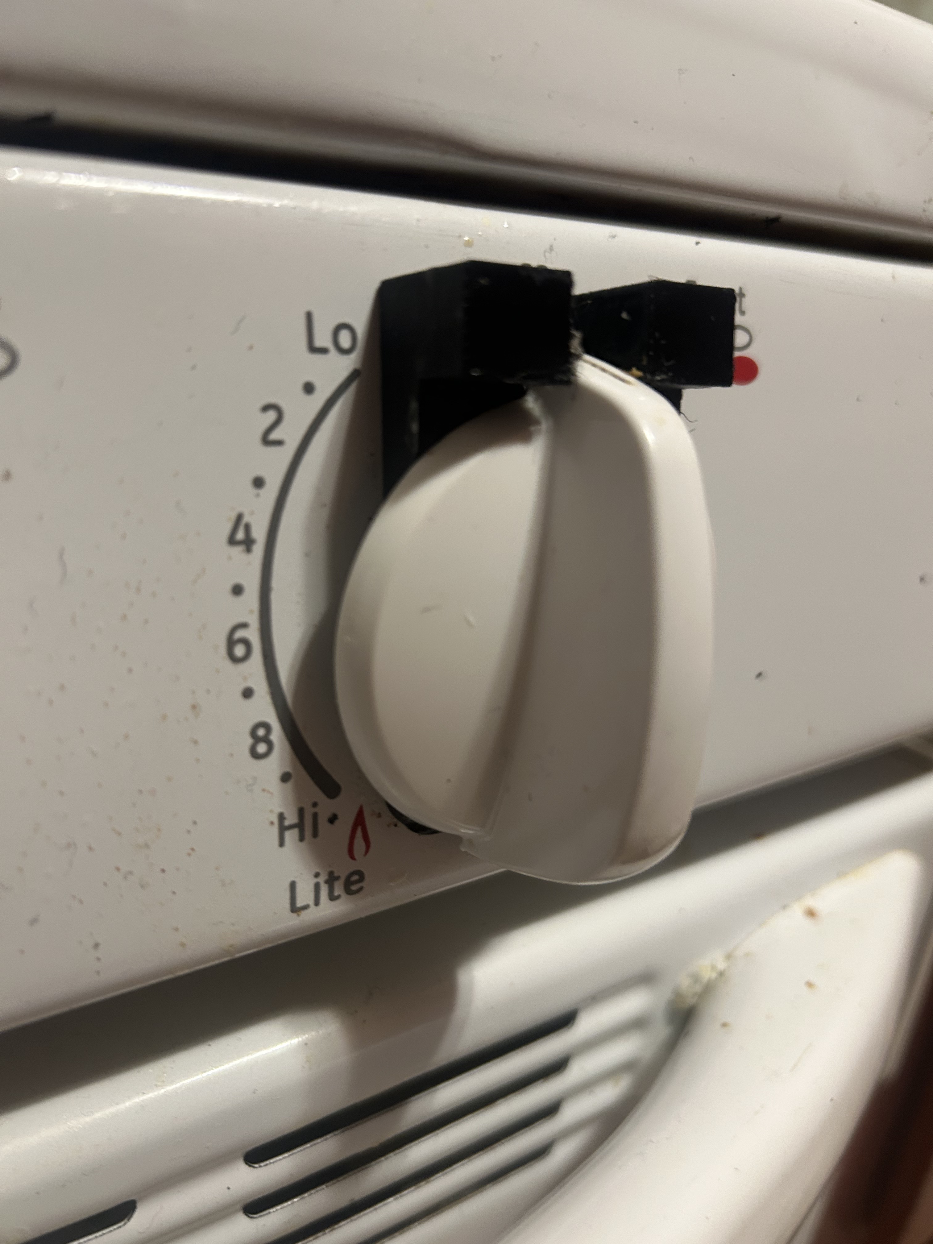 Gas stove lock
