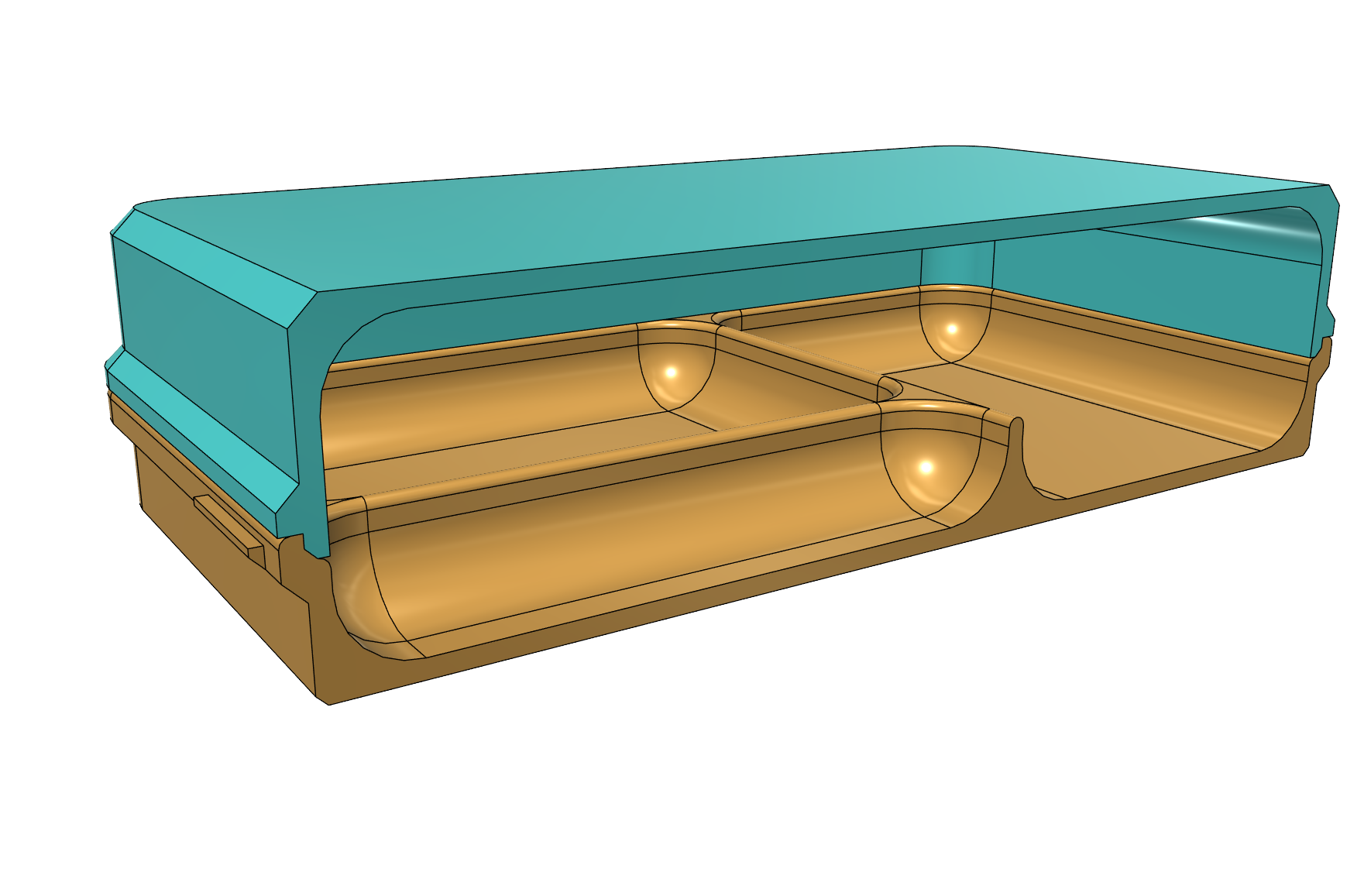 Miniatura 10 do modelo 3D Stackable Small Parts Trays