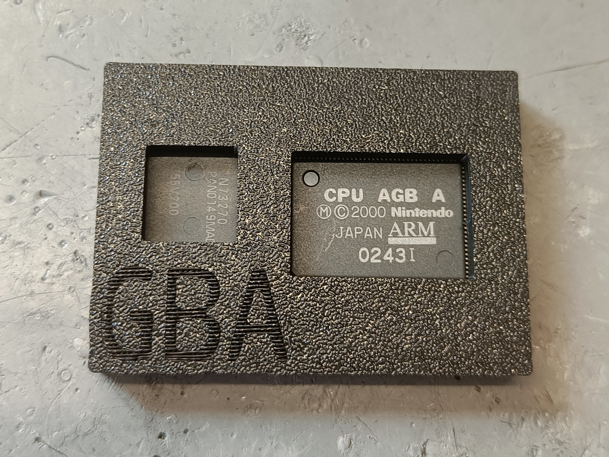 GBA CPU and Short Ram Tray