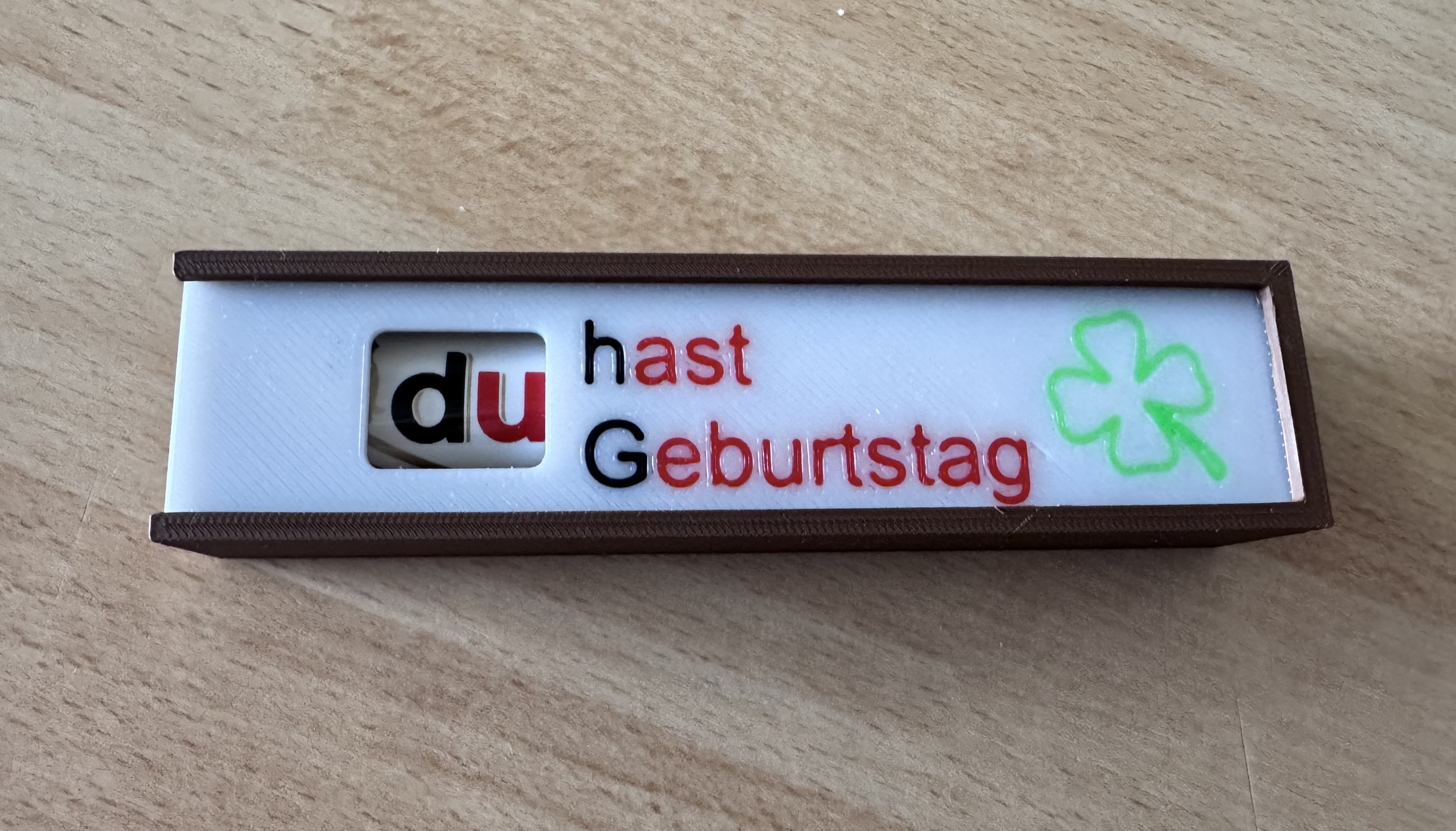 DUplo Box Geburtstag Geschenk