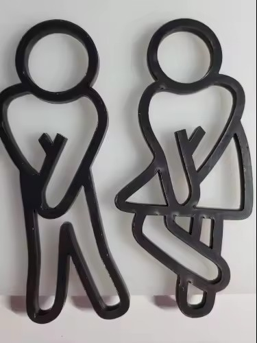 Toilet Door Sign
