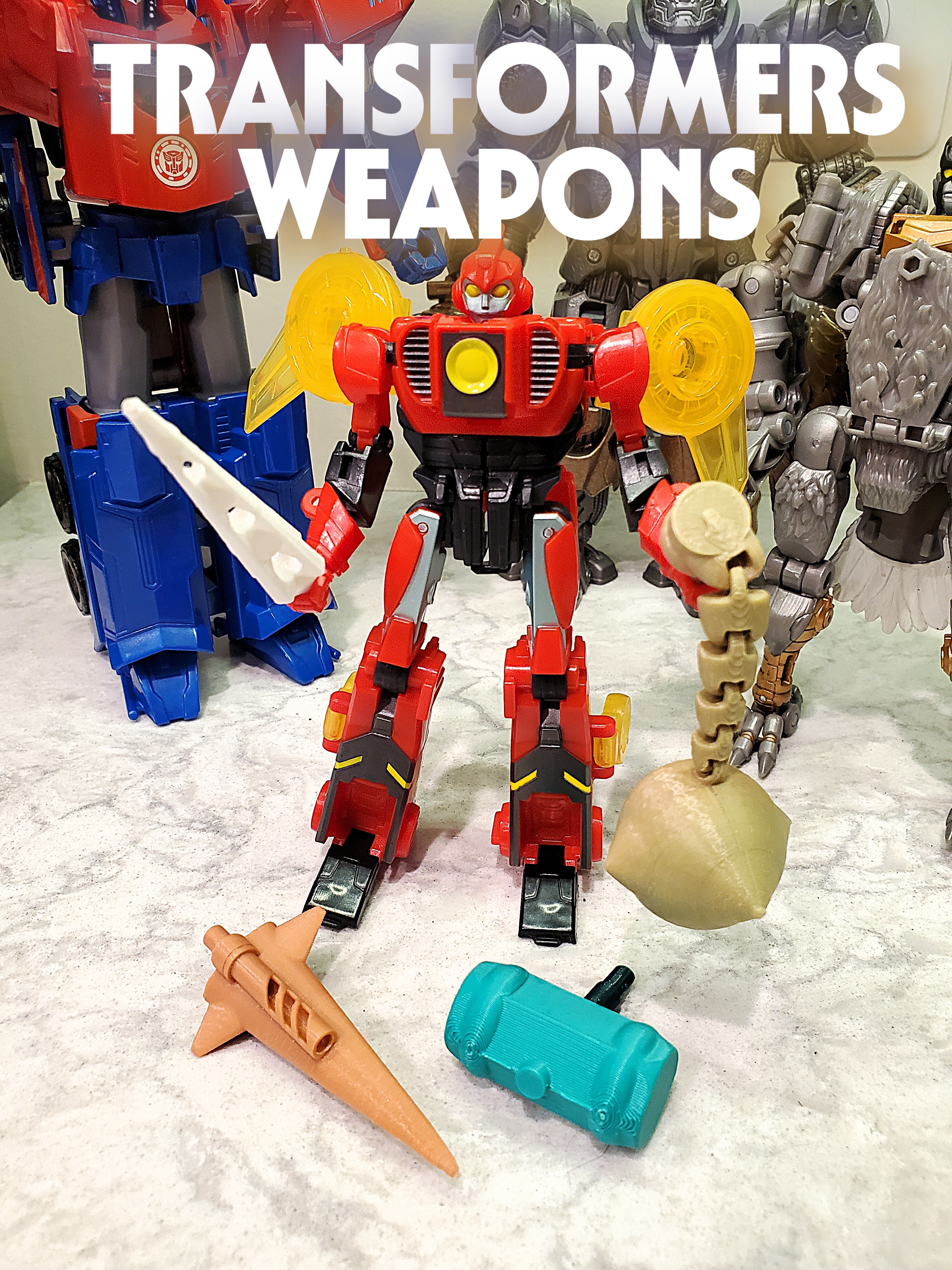 Transformers Toy Weapons