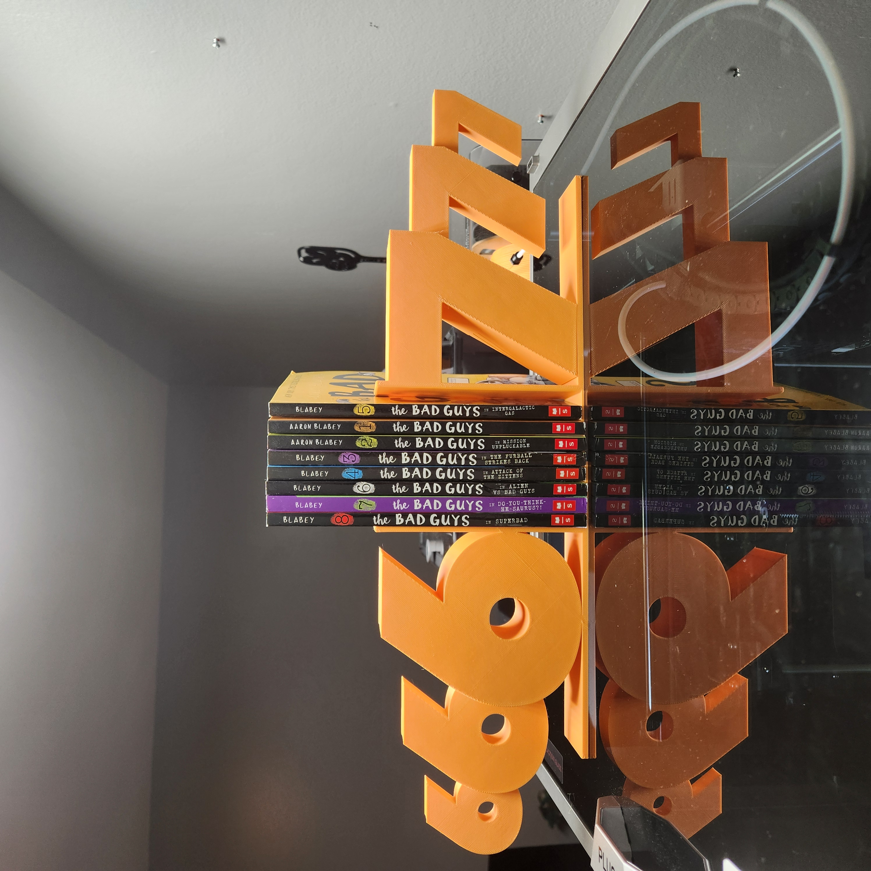 Six Seven 6-7 Book Ends Version 1