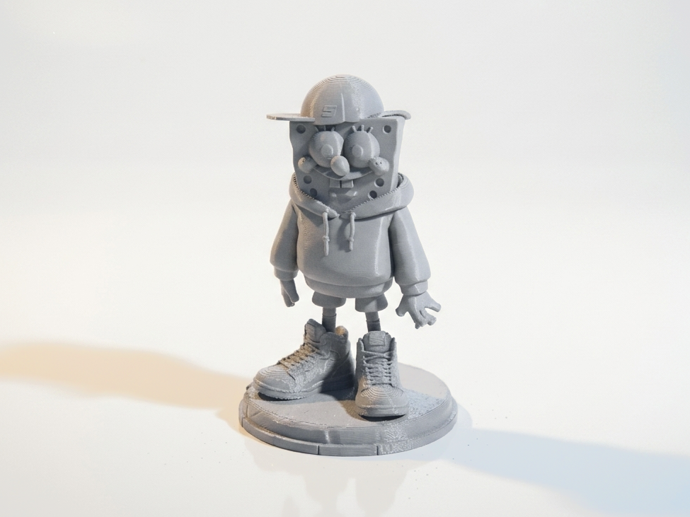 Cool SpongeBob Figurine Cartoon Character 3D Printable