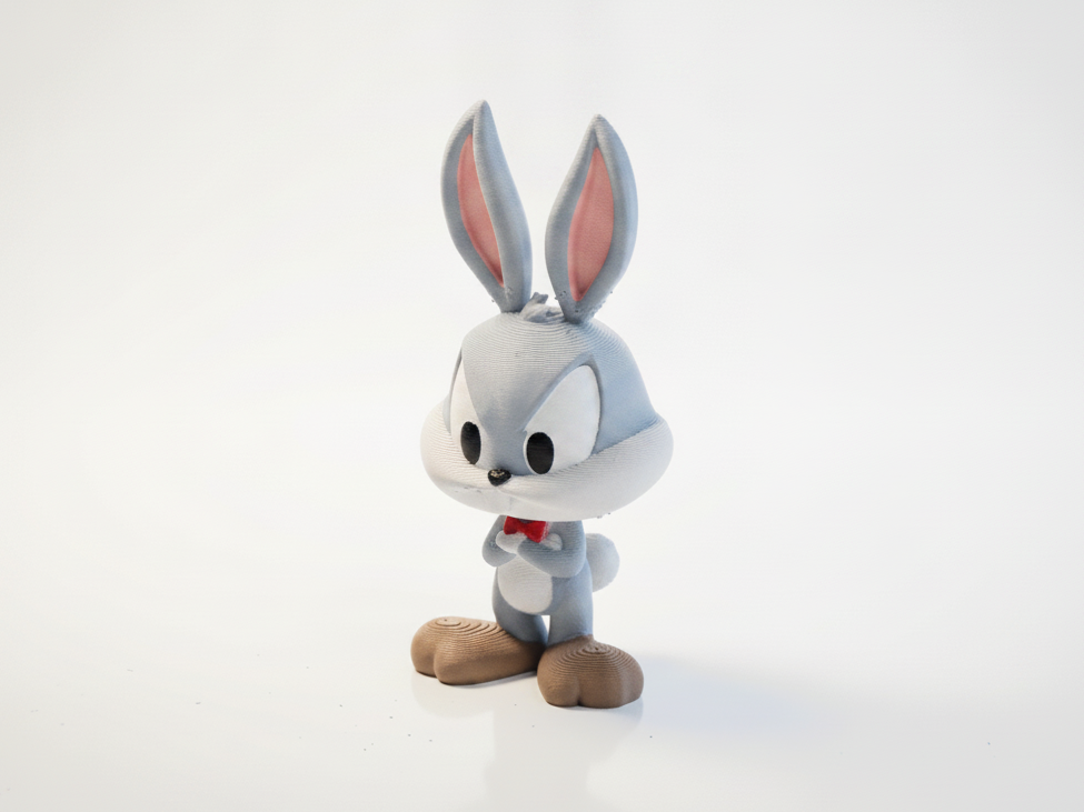 Bugs Bunny Figurine Cartoon Character 3D Printable