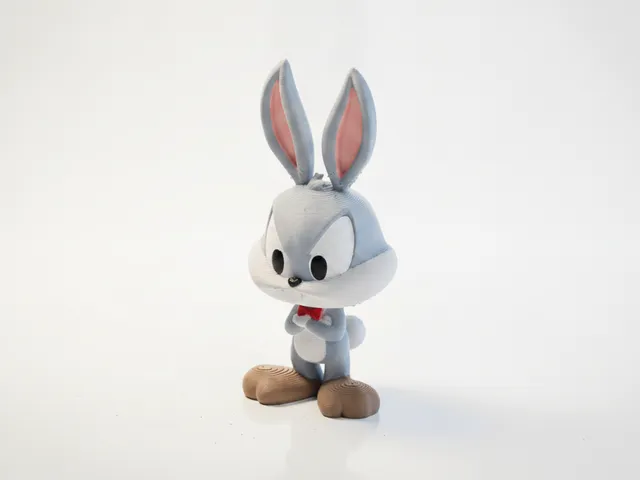 Bugs Bunny Figurine Cartoon Character 3D Printable