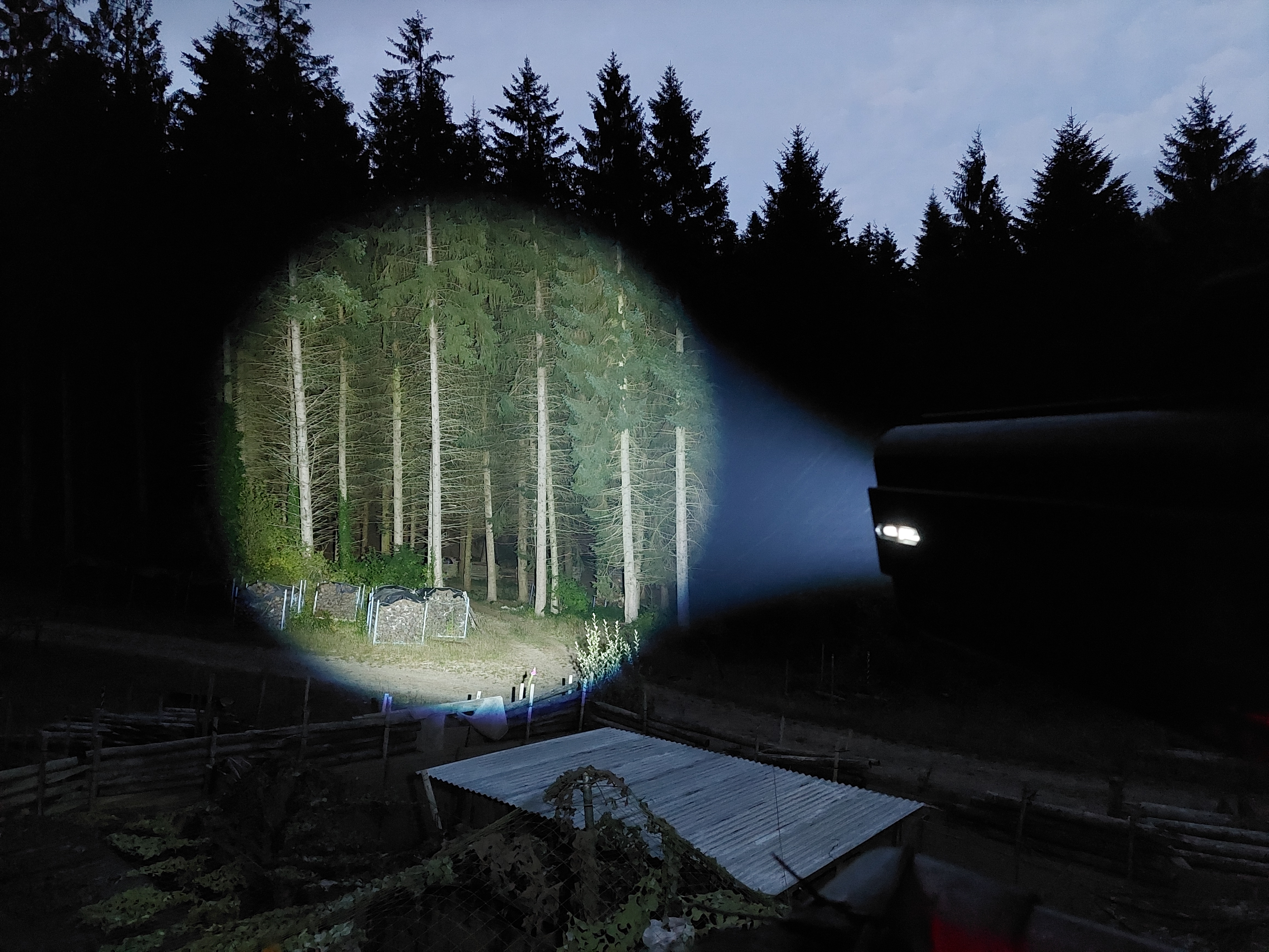 Portable High-Power LED Spotlight