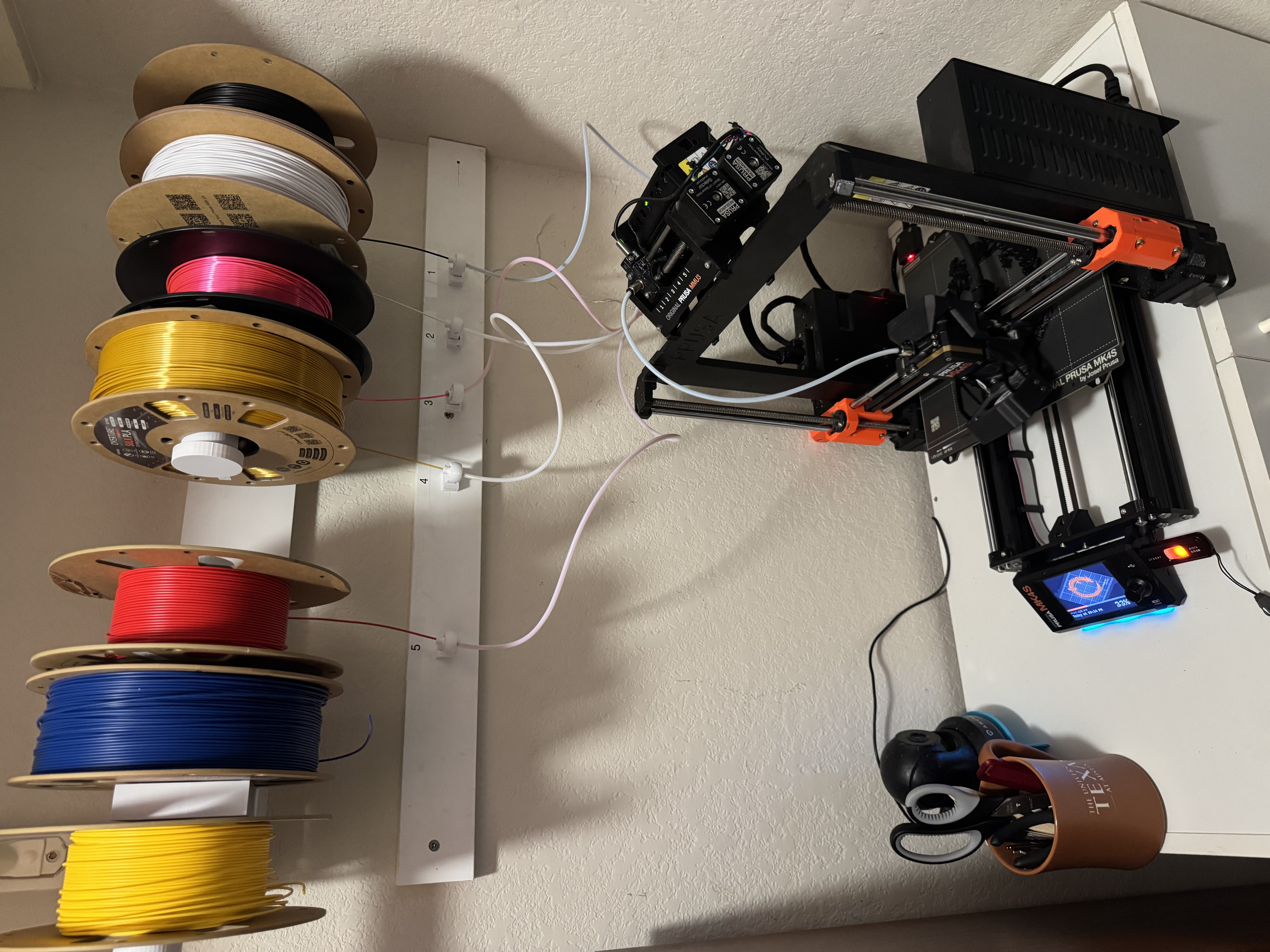 Easy Filament Wall Mount 3D model