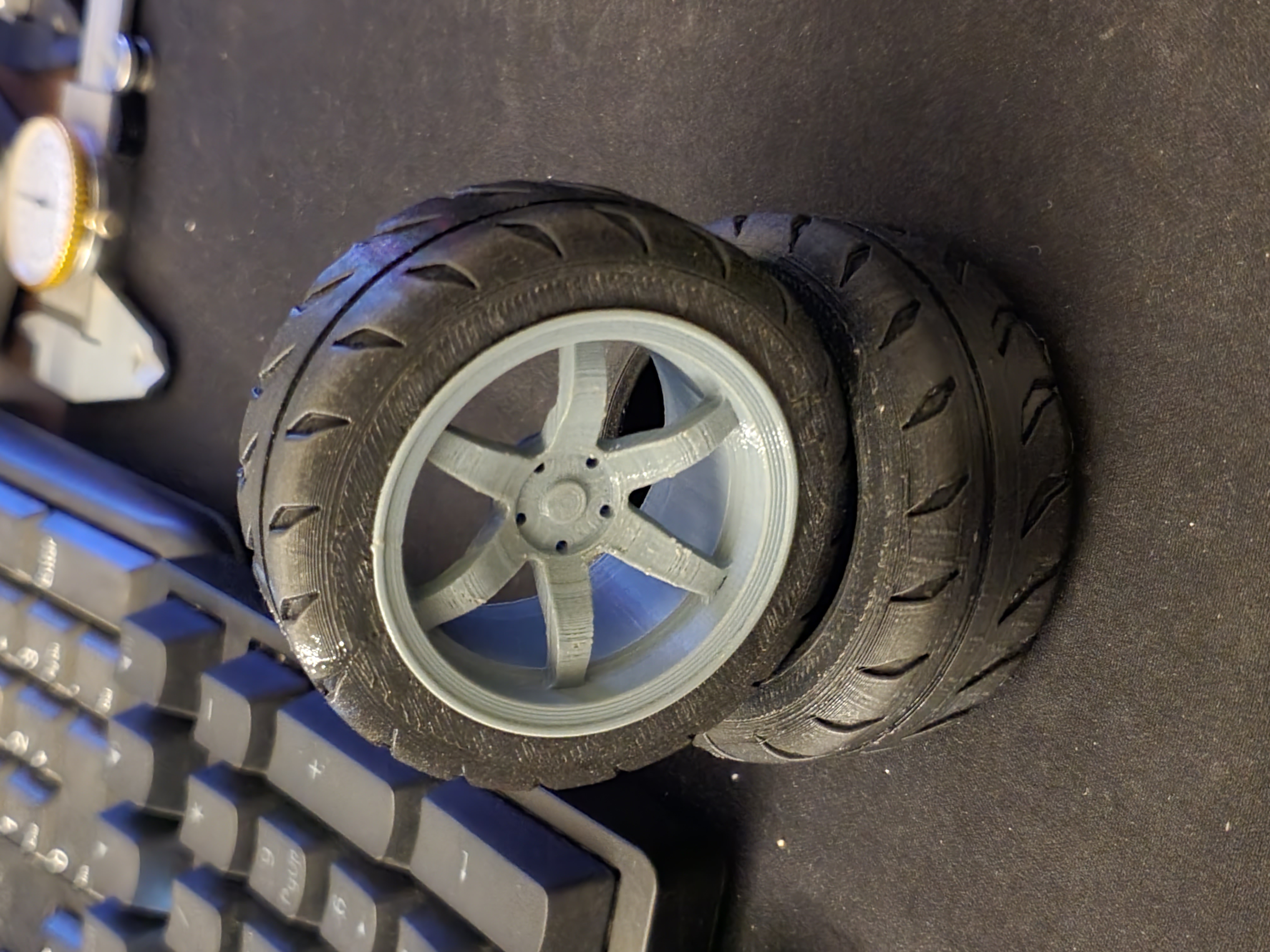 TE37 Wheel + Tire
