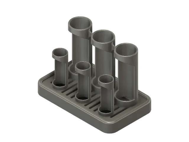 Organizer na zubní kartáčky pro 3 osoby / Toothbrush organizer for 3 people
