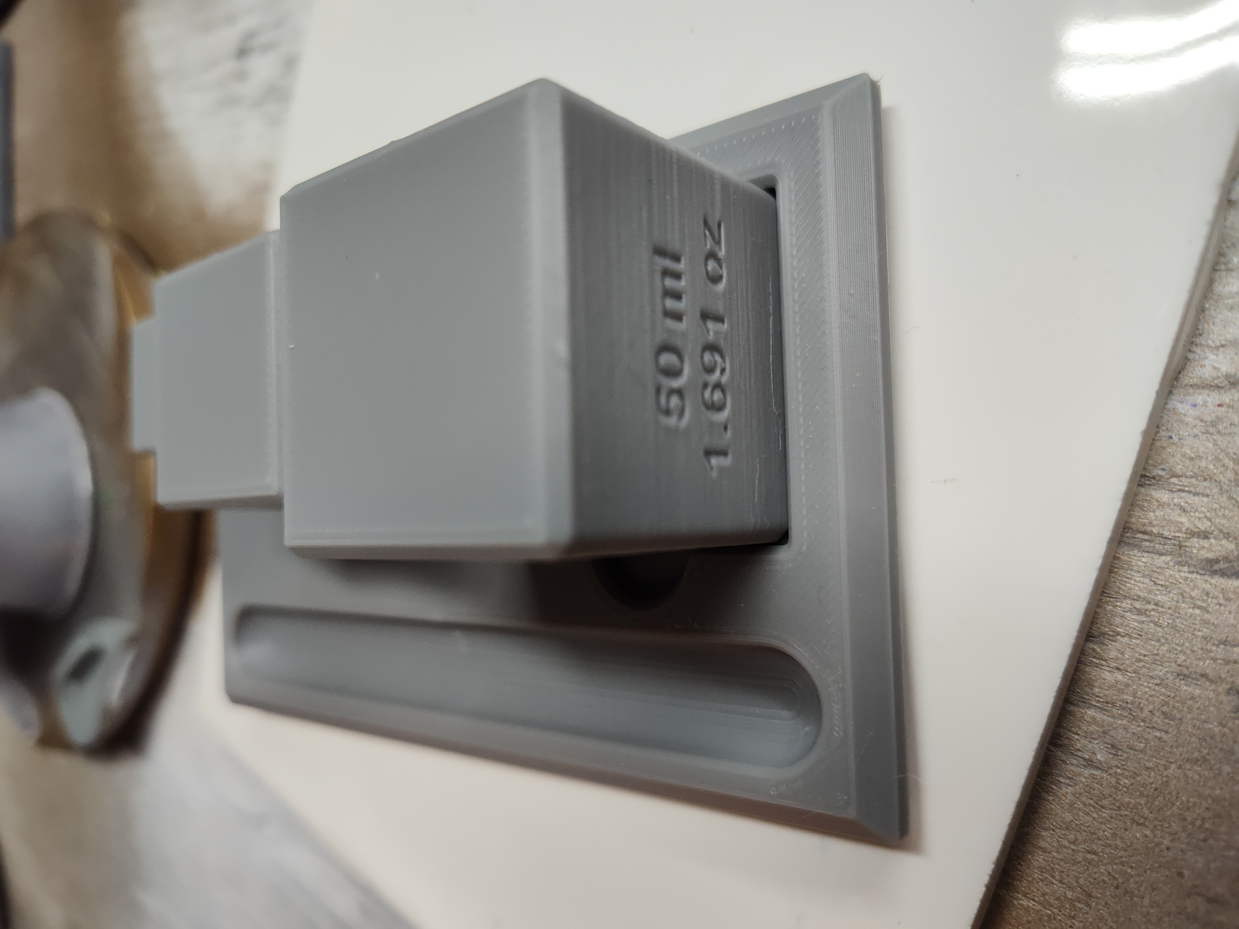 Metric Volume Desk Cubes – 10 / 30 / 50 mL Physical Reference