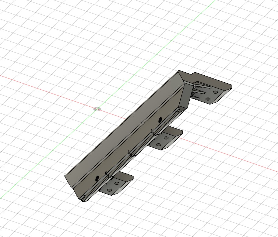 CoPrint CX-1 Extruder braket for Ender 3 V3 Plus with LED bar - Quick swap version — miniatura 17