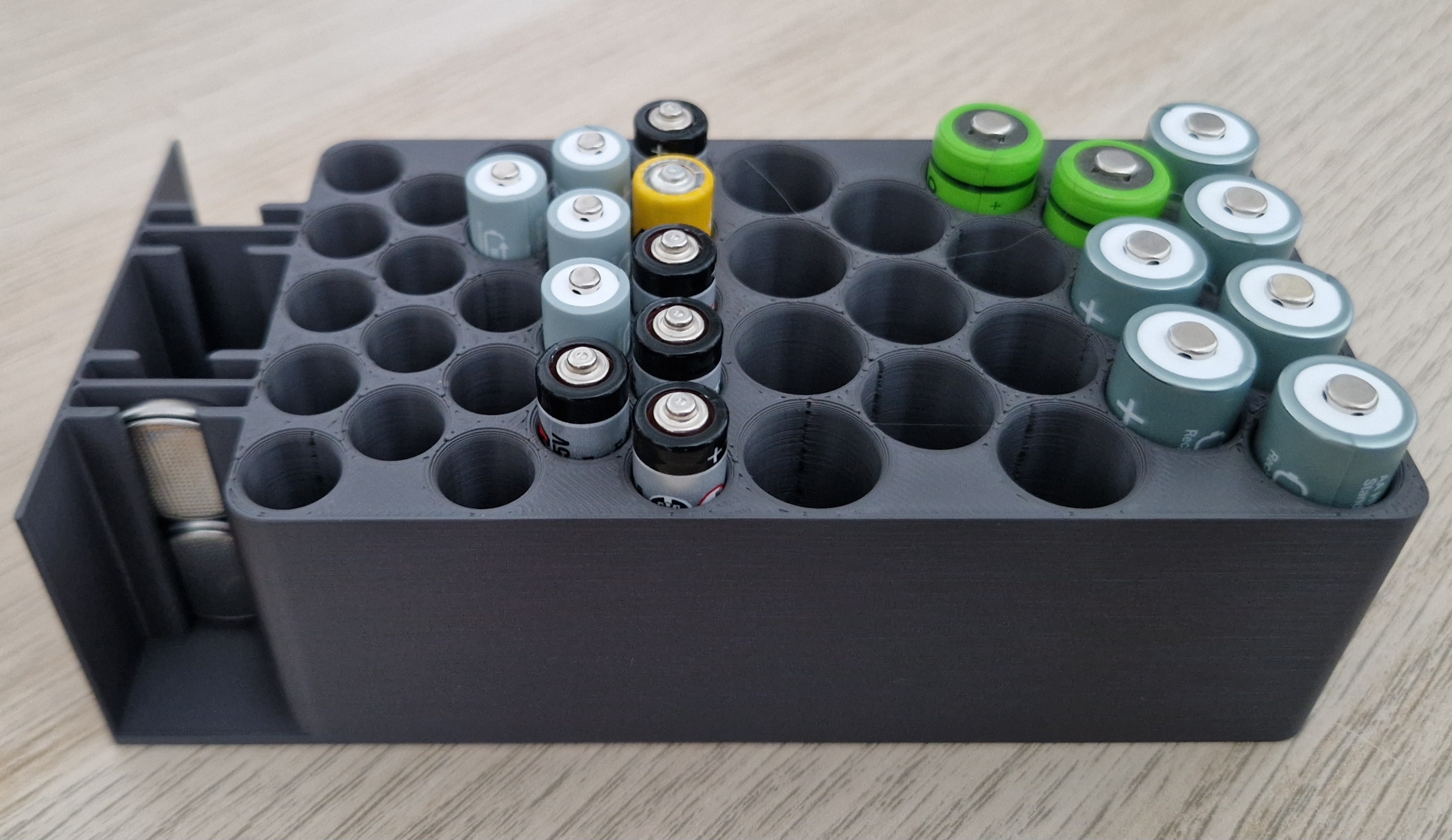 Battery organizer