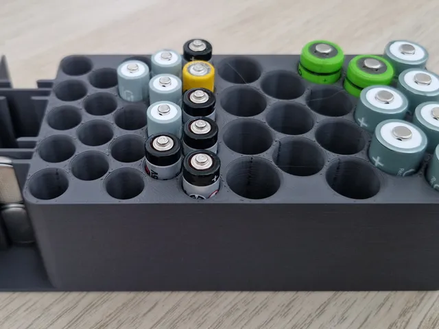 Battery organizer