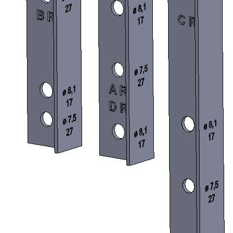 IKEA UTAKER stackable bed drilling jig for legs by Prrr | Download free ...