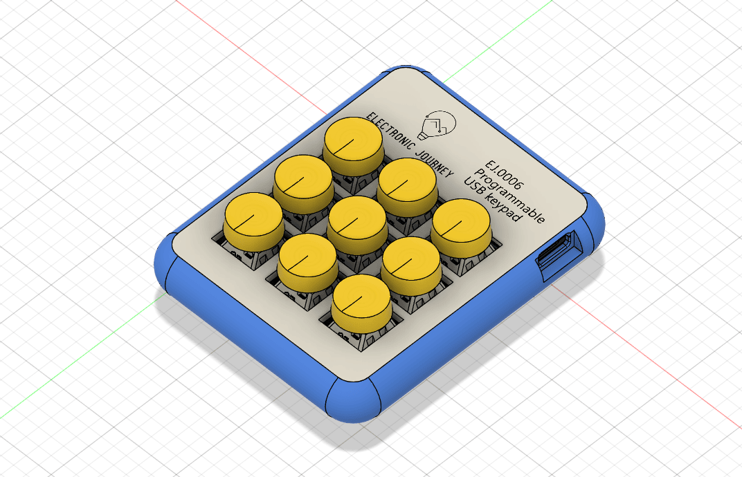 EJ.0006 - A programmable USB keyboard for PC