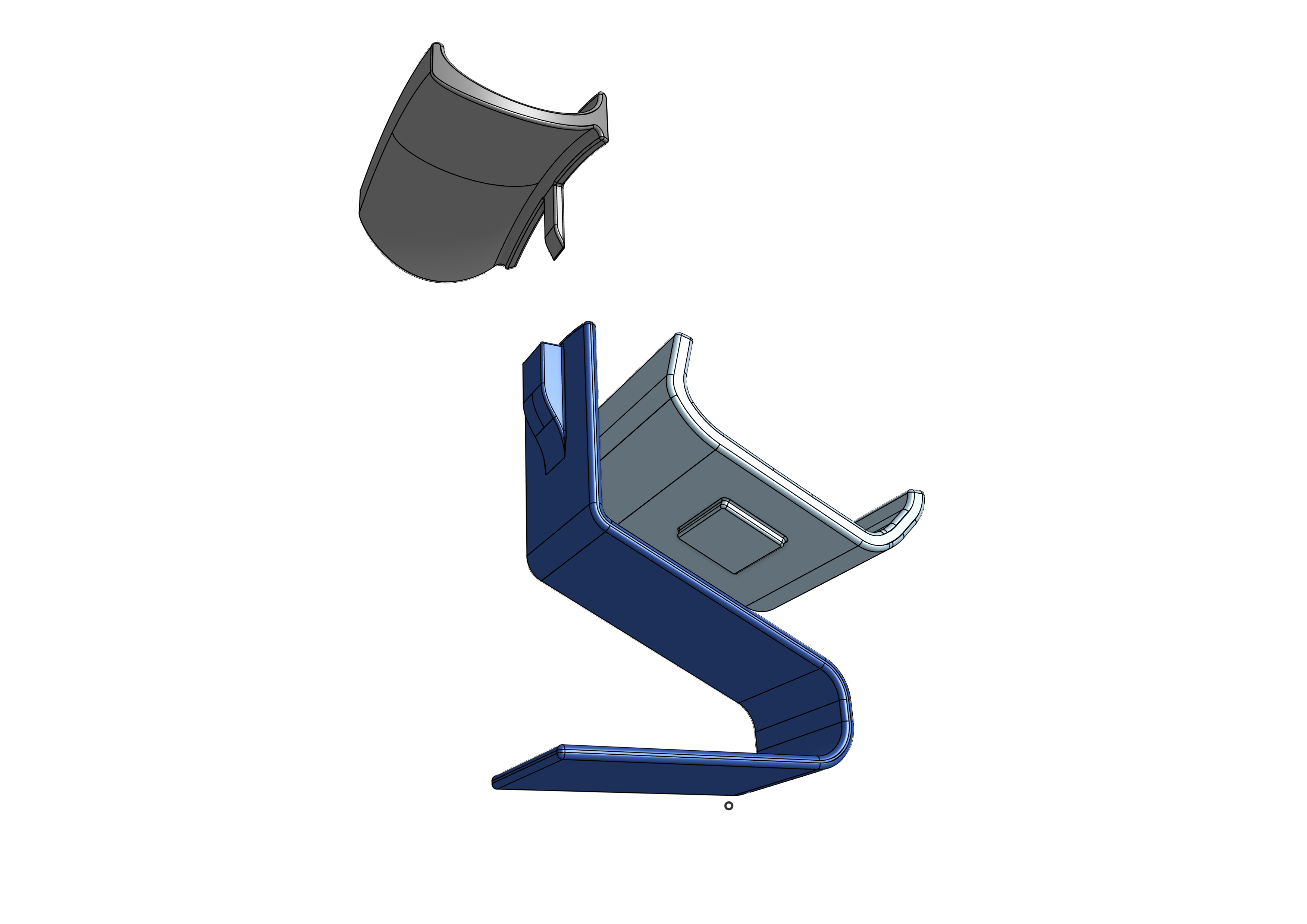 Game Controller stand with Optional Headset rest. — thumbnail 2