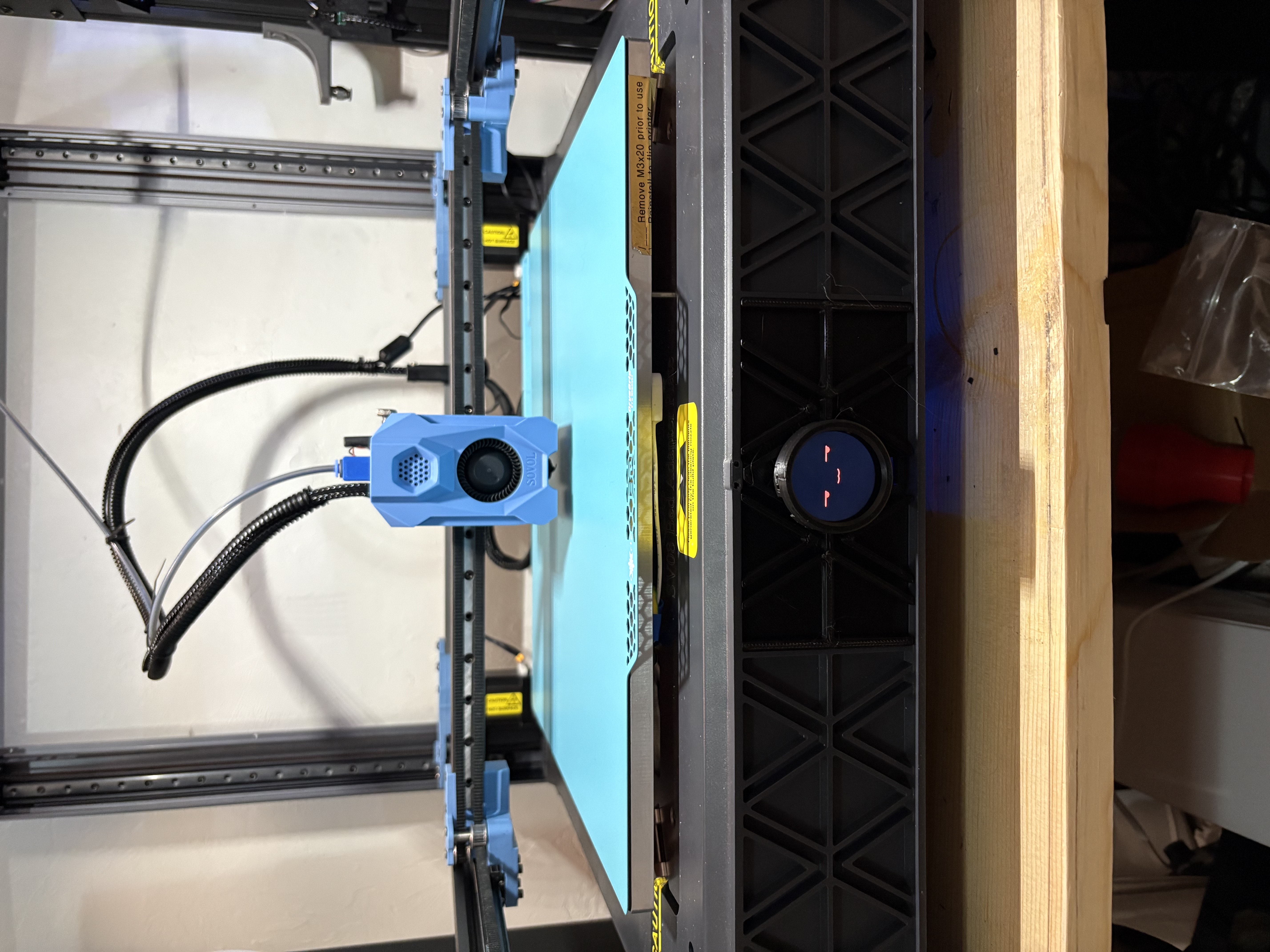 Knomi v2  mounting bracket for the sv08 in place of the default screen