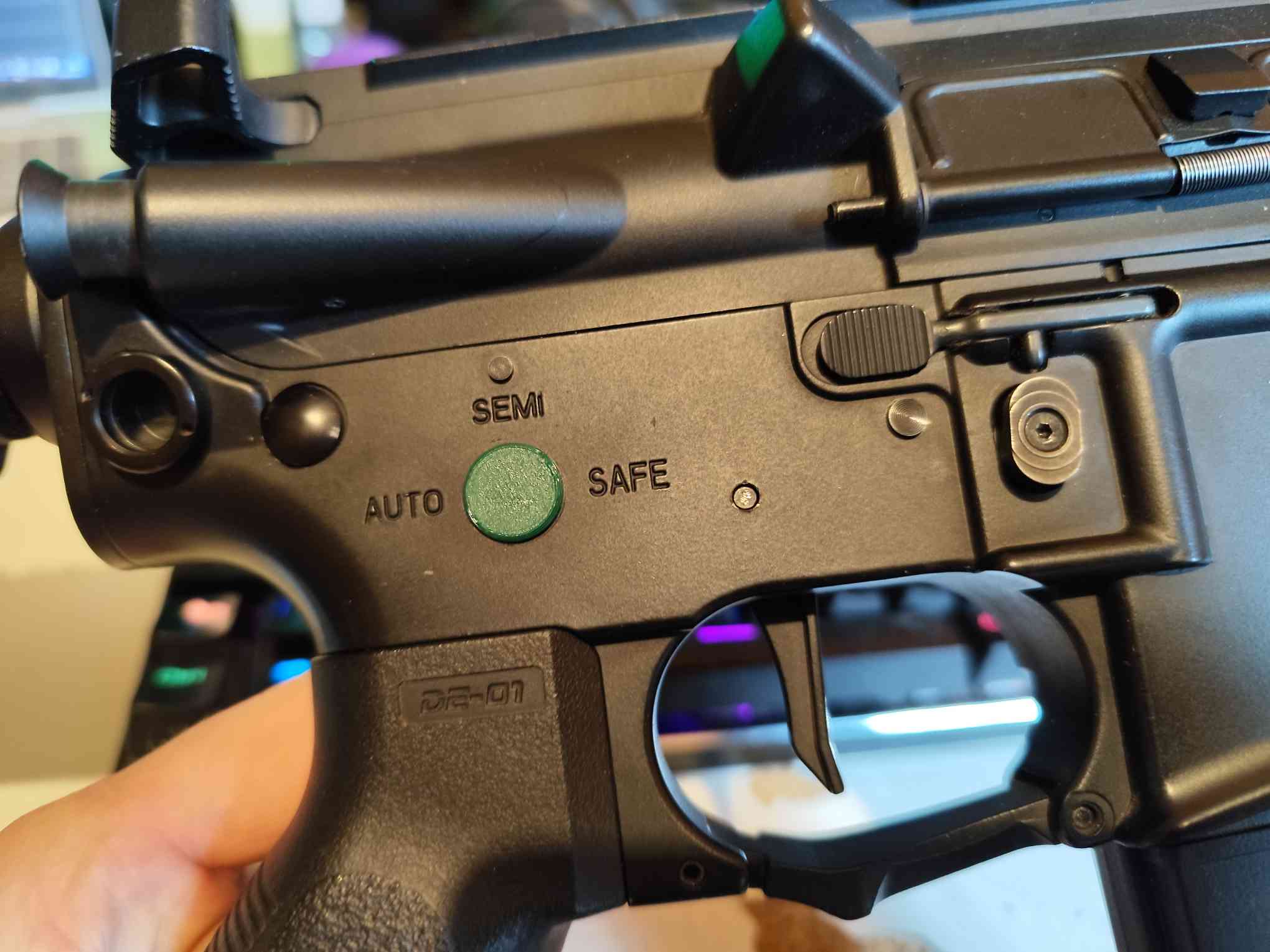 Airsoft M4 Selector Cover