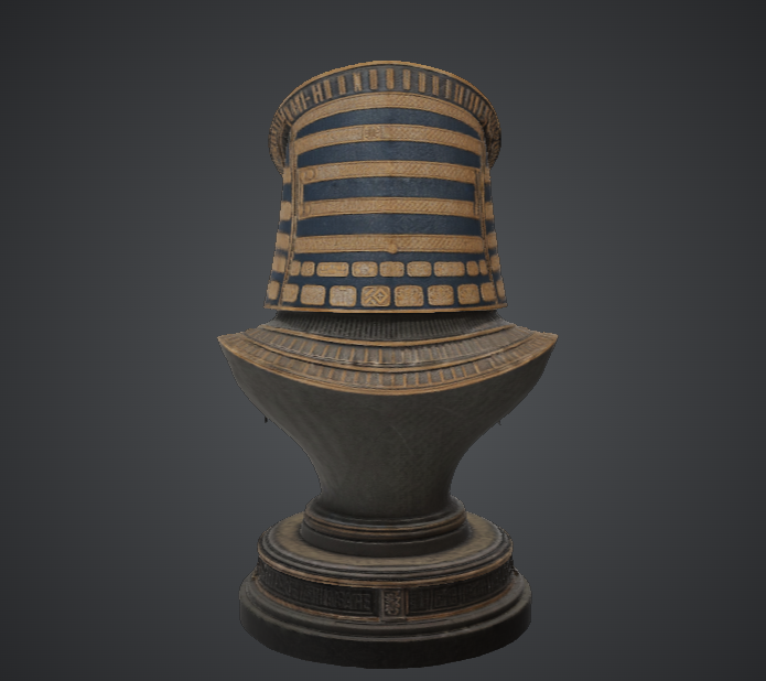 Ancient Alien Pharaoh Bust — thumbnail 3