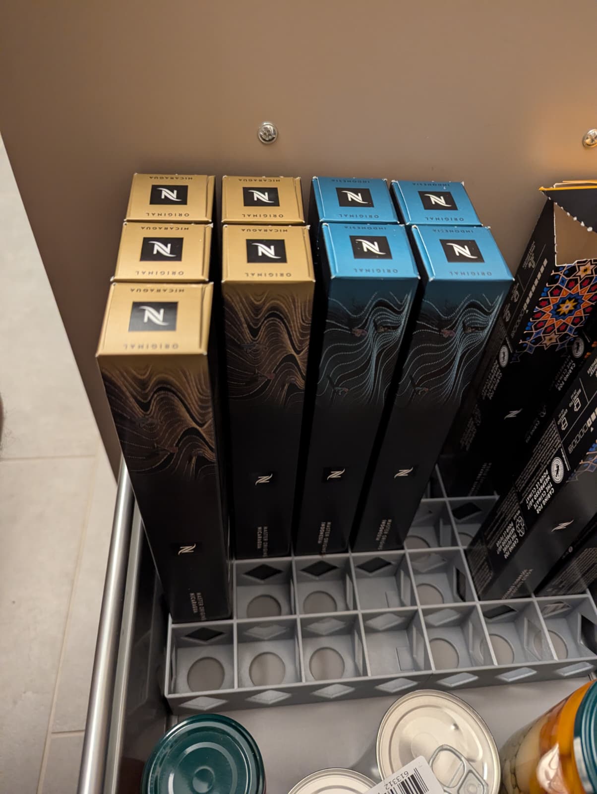 Nespresso Box Organizer (Vertical Drawer Storage)