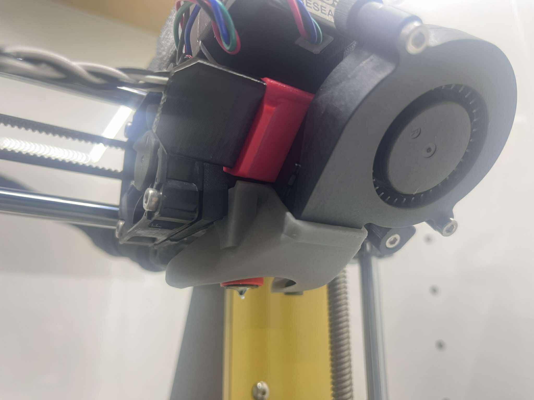 Prusa Accelerometer MK3,5/S holder for 360-degree print cooling MOD