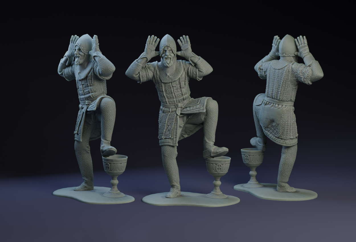 Monty Python and the Holy Grail : The French Taunter : Little Green Army Men